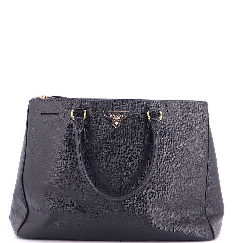 Prada Double Zip Lux Tote Saffiano #234888P12B
